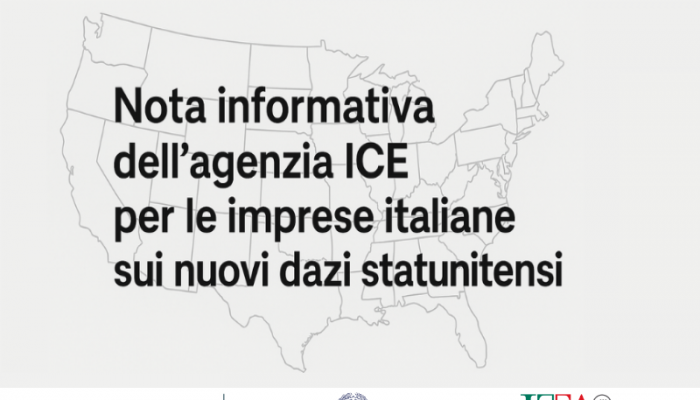 NOTA INFORMATIVA DELL’AGENZIA ICE PER LE IMPRESE ITALIANE SUI NUOVI DAZI USA