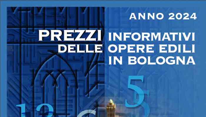 OPERE EDILI, ON LINE IL PREZZARIO 2024