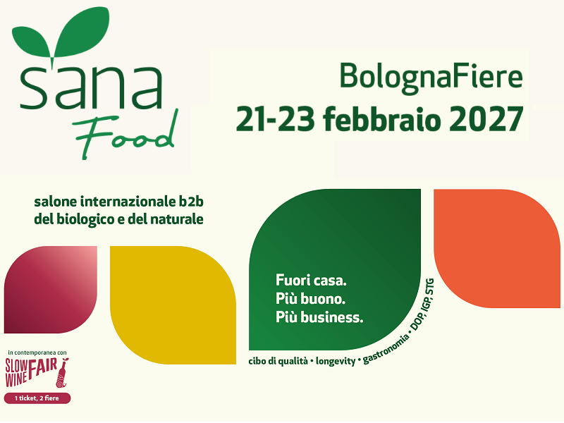 IL TUO STAND A SANA 2027 CON LA CAMERA DI COMMERCIO IL TUO STAND A SANA 2027 CON LA CAMERA DI COMMERCIO