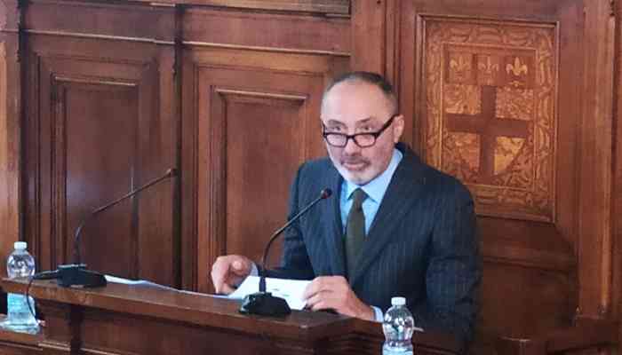 Il presidente della Camera di Commercio Valerio Veronesi