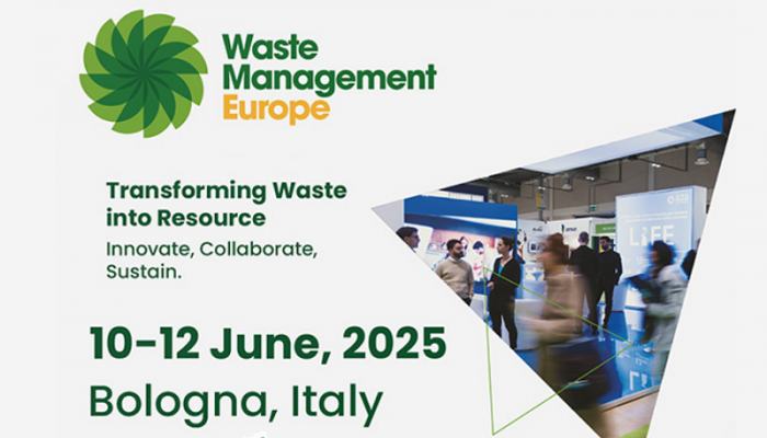 WASTE MANAGEMENT EUROPE, L’ECONOMIA CIRCOLARE PROTAGONISTA A BOLOGNA