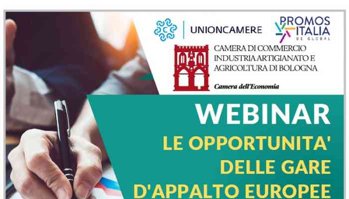 locandina ciclo webinar gare d'appalto europee