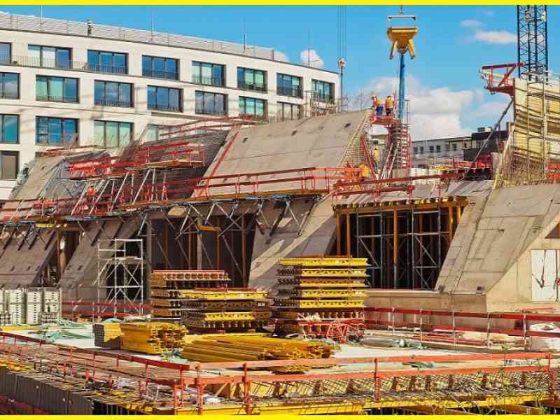 foto di un cantiere edile