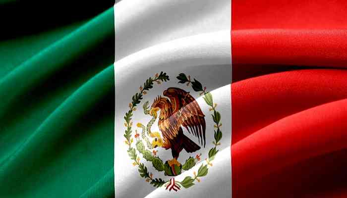 bandiera del Messico
