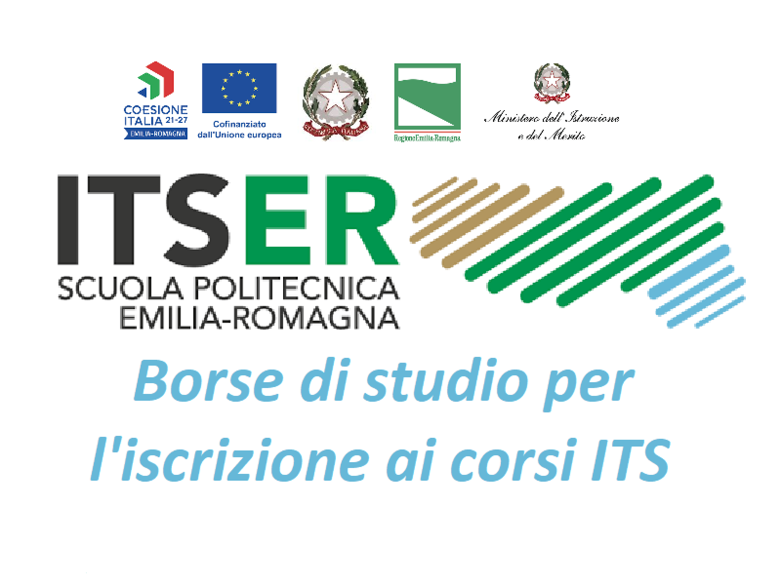 BORSE DI STUDIO DA 800 EURO PER L’ISCRIZIONE AGLI ITS