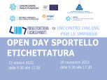 incontri individuali online con gli esperti dello Sportello Etichettatura.  