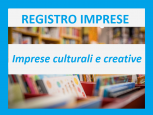 REGISTRO IMPRESE: IMPRESE CULTURALI E CREATIVE