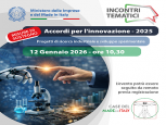 webinar MIMIT incentivi ricerca 12 gennaio 2026 - strumenti di rcerca, dito robot e umano che si toccano