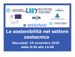 LA SOSTENIBILITÀ NEL SETTORE ZOOTECNICO  LA SOSTENIBILITÀ NEL SETTORE ZOOTECNICO